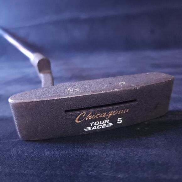 Chicago 4 Tour Ace 5 Blade Putter Right Handed RH Steel 35.75" Medallist Handle - Picture 1 of 9